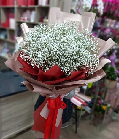 Букет цветов из: Гипсофила в Старой Торопе