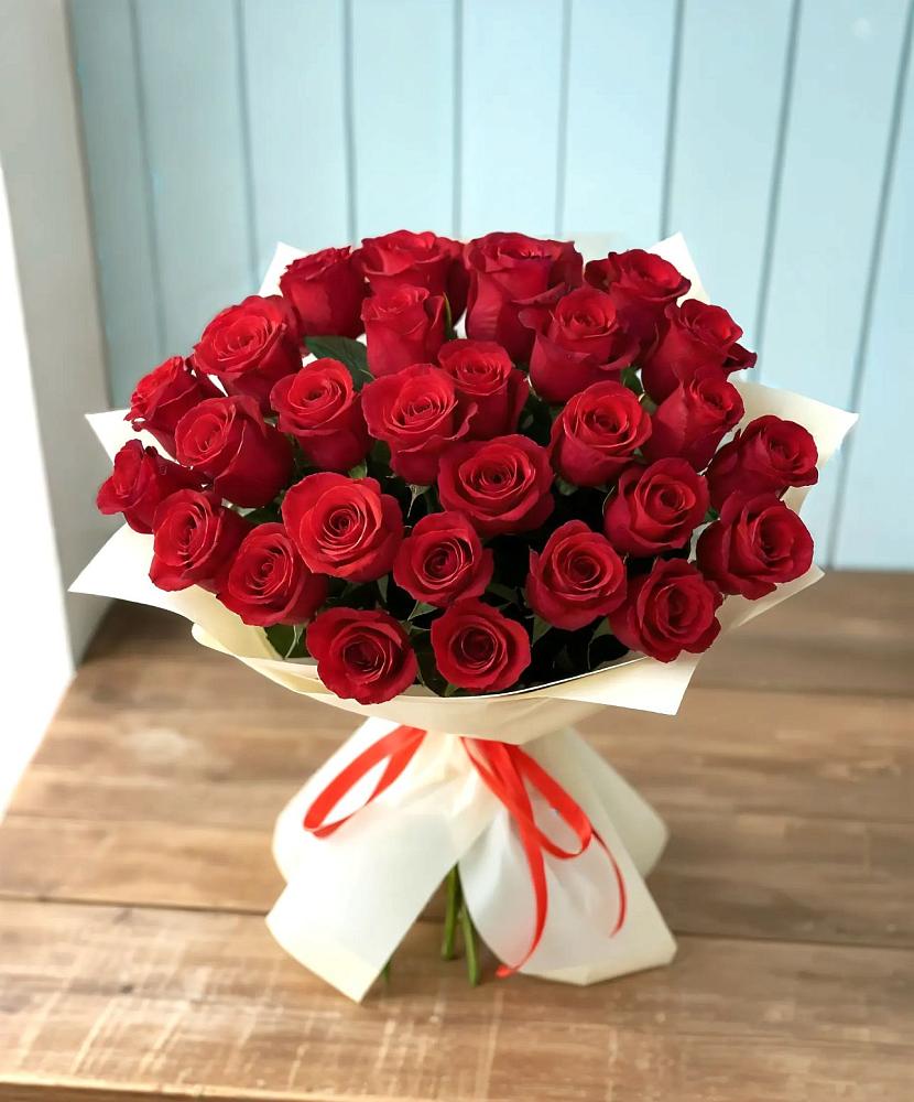Букет 29 Красных роз в Старой Торопе