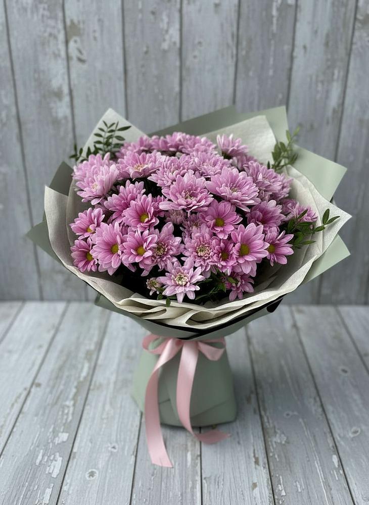 Букет цветов из: Хризантемы в Старой Торопе
