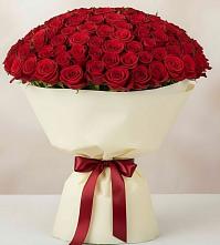 Букет 101 Красная роза Милано в Старой Торопе