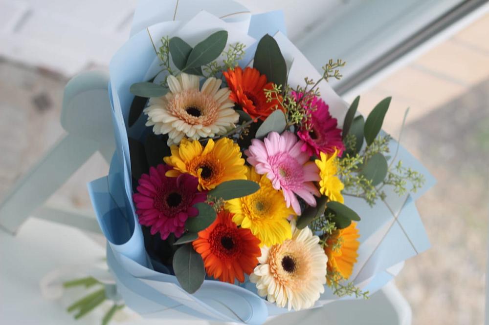 Букет цветов из: Герберы в Старой Торопе