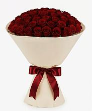 Букет 101 Бордовая роза Блэк Бакарра в Старой Торопе