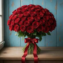 Букет Красные розы Блэк Меджик в Старой Торопе