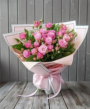 Букет Розовый кустик в Старой Торопе