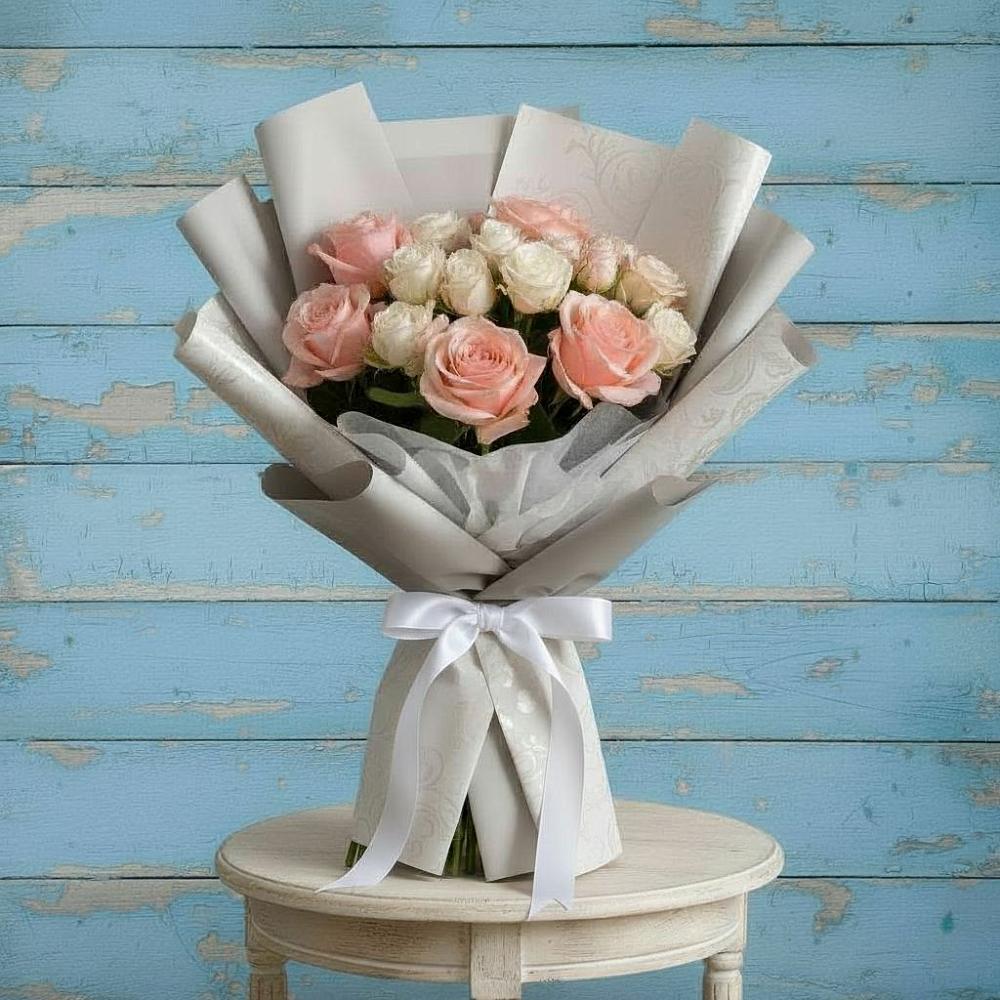Букет цветов из: Розы в Старой Торопе