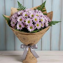Букет цветов из:  Хризантемы в Старой Торопе