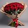 Букет 25 Красных роз Лотус в Старой Торопе