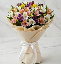 Букет цветов из:  Альстромерии #REPLACE_PRED# Старой Торопе