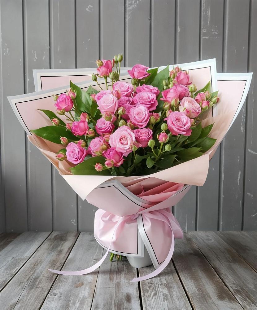 Букет Розовый кустик в Старой Торопе