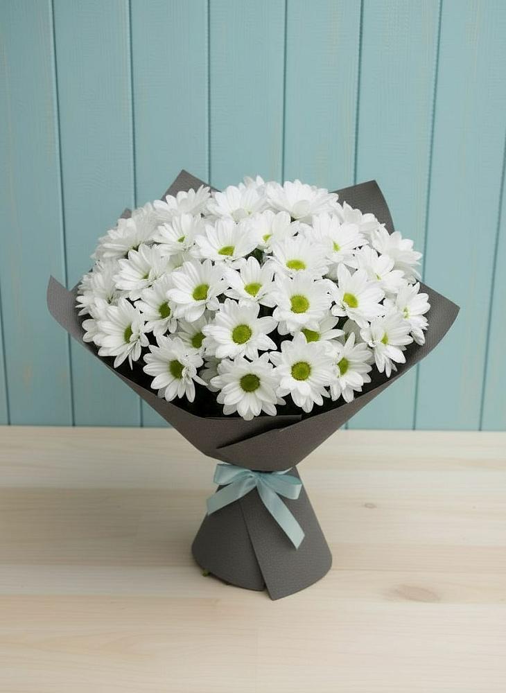 Букет цветов из: Хризантемы в Старой Торопе