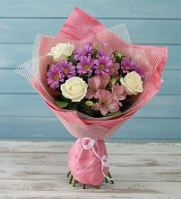 Букет цветов из:  Герберы в Старой Торопе
