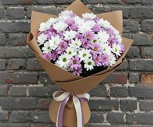 Букет цветов из:  Хризантемы в Старой Торопе