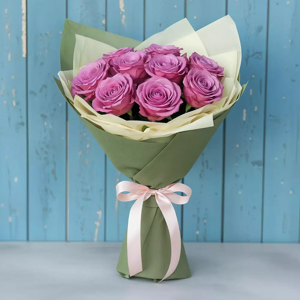 Букет Розы Фёрст Леди в Старой Торопе