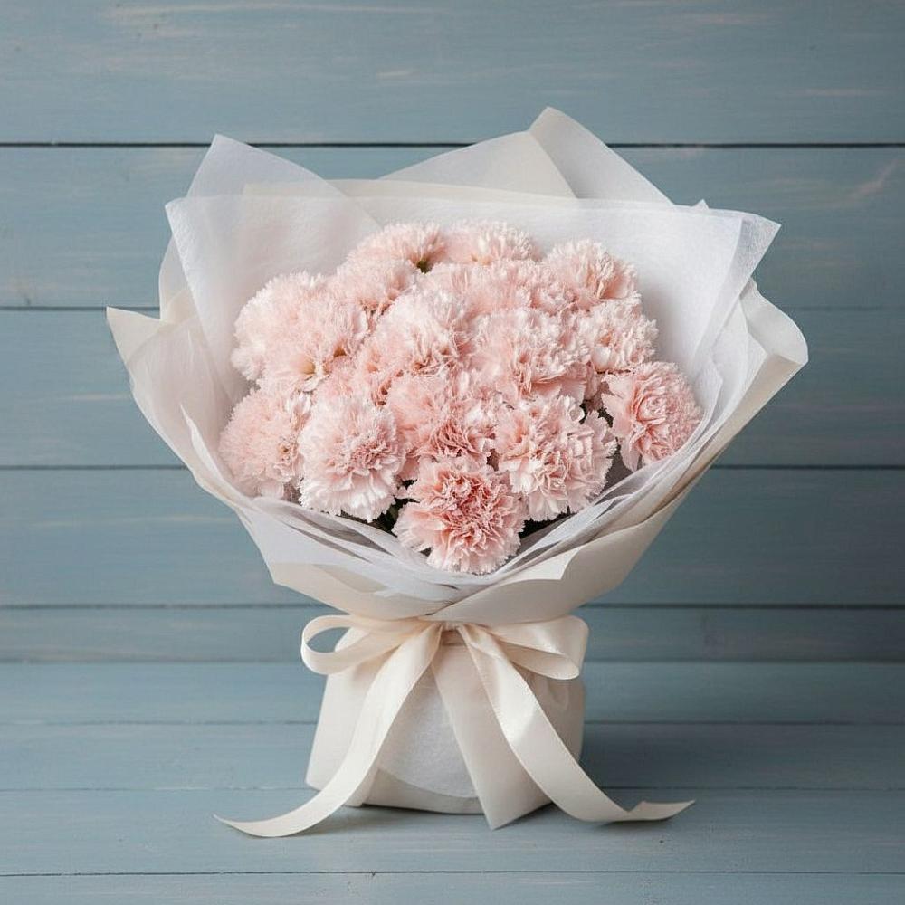 Букет цветов из: Гвоздики в Старой Торопе